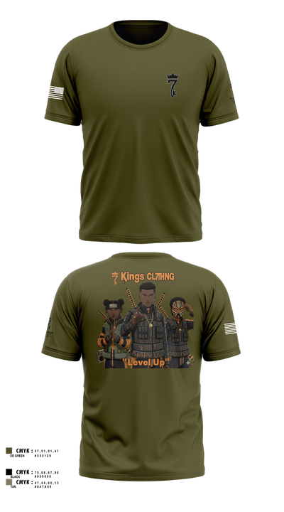 7 Old School Cotton Feel Shirt - 101