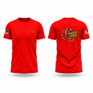 Old School Cotton Feel Shirt, Advanced EMS, EMS/EMT, Teamtime, Team time, sublimation, custom sports apparel, team uniforms, spirit wear, spiritwear, sports uniforms, custom shirts, team store, custom team store, fundraiser sports, apparel fundraiser