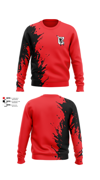 Crew Neck Sweatshirt, Cheyenne Central, , Teamtime, Team time, sublimation, custom sports apparel, team uniforms, spirit wear, spiritwear, sports uniforms, custom shirts, team store, custom team store, fundraiser sports, apparel fundraiser