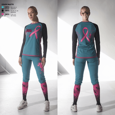 Next Level Performance 46259320 Women's Long Sleeve V-neck Shirt - 2