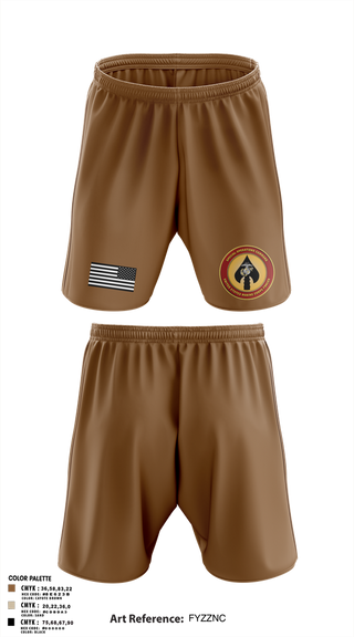 Athletic Shorts With Pockets, A co 1/109, National Guard, Teamtime, Team time, sublimation, custom sports apparel, team uniforms, spirit wear, spiritwear, sports uniforms, custom shirts, team store, custom team store, fundraiser sports, apparel fundraiser