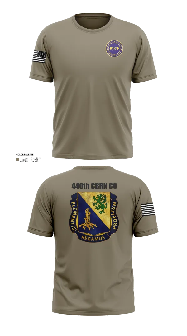 Short Sleeve Performance Shirt, 440th CBRN CO, , Teamtime, Team time, sublimation, custom sports apparel, team uniforms, spirit wear, spiritwear, sports uniforms, custom shirts, team store, custom team store, fundraiser sports, apparel fundraiser