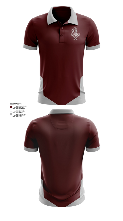 Noble High School 60283235 Short Sleeve Performance Polo - 21