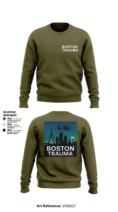 BOSTON TRAUMA 64947168 Crew Neck Sweatshirt - 1