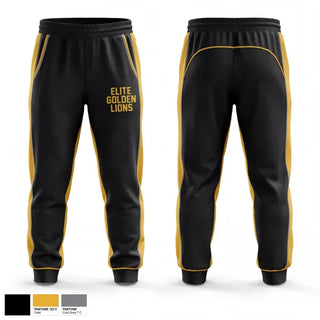 Sweatpants, Elite Golden Lions, , Teamtime, Team time, sublimation, custom sports apparel, team uniforms, spirit wear, spiritwear, sports uniforms, custom shirts, team store, custom team store, fundraiser sports, apparel fundraiser