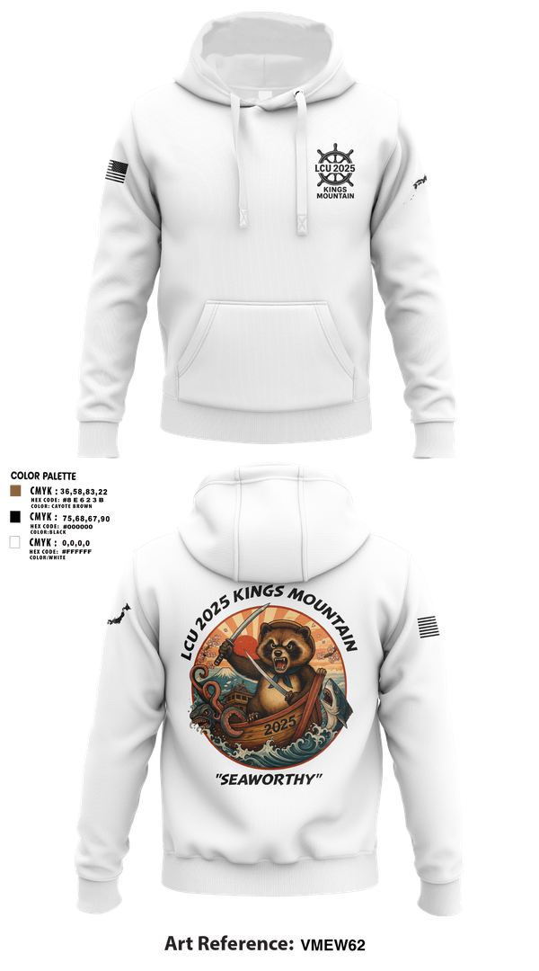 Hoodie, LCU 2025 KINGS MOUNTAIN, Army, Teamtime, Team time, sublimation, custom sports apparel, team uniforms, spirit wear, spiritwear, sports uniforms, custom shirts, team store, custom team store, fundraiser sports, apparel fundraiser