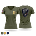 Sardis Police Department Women's Short Sleeve V-neck Shirt - 1