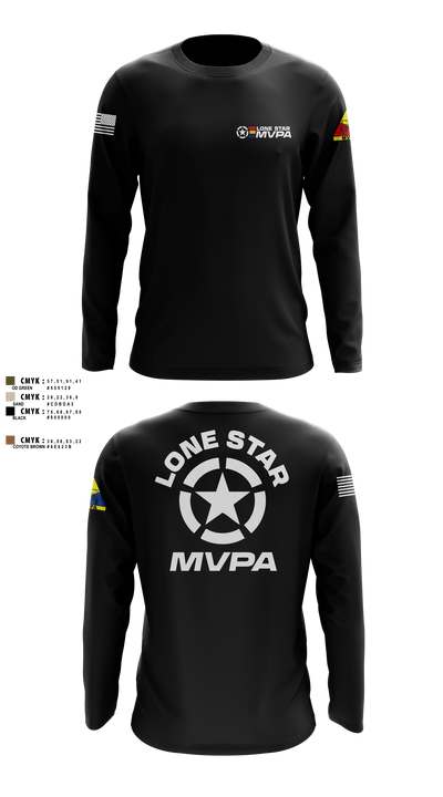 Lone Star MVPA 905145 Long Sleeve Performance Shirt - 13