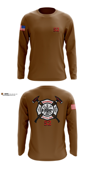 Long Sleeve Performance Shirt, 52, Fire Department, Teamtime, Team time, sublimation, custom sports apparel, team uniforms, spirit wear, spiritwear, sports uniforms, custom shirts, team store, custom team store, fundraiser sports, apparel fundraiser