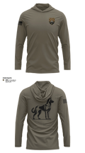 355 K9 Long Sleeve Performance Shirt with hood - 12