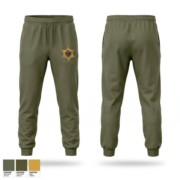 Sweatpants, Del Norte County Sheriff's Office, Police, Teamtime, Team time, sublimation, custom sports apparel, team uniforms, spirit wear, spiritwear, sports uniforms, custom shirts, team store, custom team store, fundraiser sports, apparel fundraiser