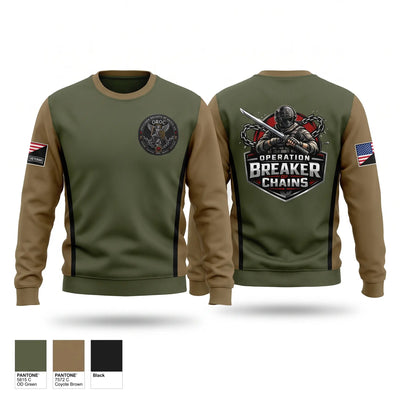 Operation Breaker Of Chains IN NC. Crew Neck Sweatshirt - 1