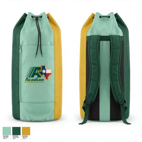Gear Bag, Acadian, EMS/EMT, Teamtime, Team time, sublimation, custom sports apparel, team uniforms, spirit wear, spiritwear, sports uniforms, custom shirts, team store, custom team store, fundraiser sports, apparel fundraiser