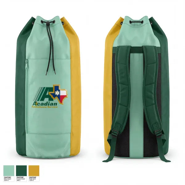 Gear Bag, Acadian, EMS/EMT, Teamtime, Team time, sublimation, custom sports apparel, team uniforms, spirit wear, spiritwear, sports uniforms, custom shirts, team store, custom team store, fundraiser sports, apparel fundraiser