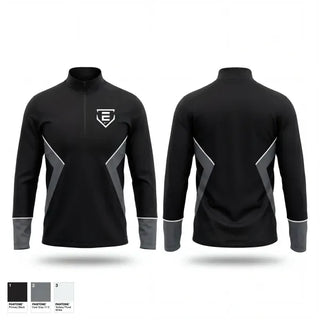 Quarter Zip Jacket, Elite Umpires, Baseball, Teamtime, Team time, sublimation, custom sports apparel, team uniforms, spirit wear, spiritwear, sports uniforms, custom shirts, team store, custom team store, fundraiser sports, apparel fundraiser