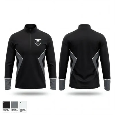 Elite Umpires 74061112 Quarter Zip Jacket - 1