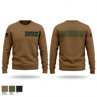 Crew Neck Sweatshirt, DPICC, Army, Teamtime, Team time, sublimation, custom sports apparel, team uniforms, spirit wear, spiritwear, sports uniforms, custom shirts, team store, custom team store, fundraiser sports, apparel fundraiser