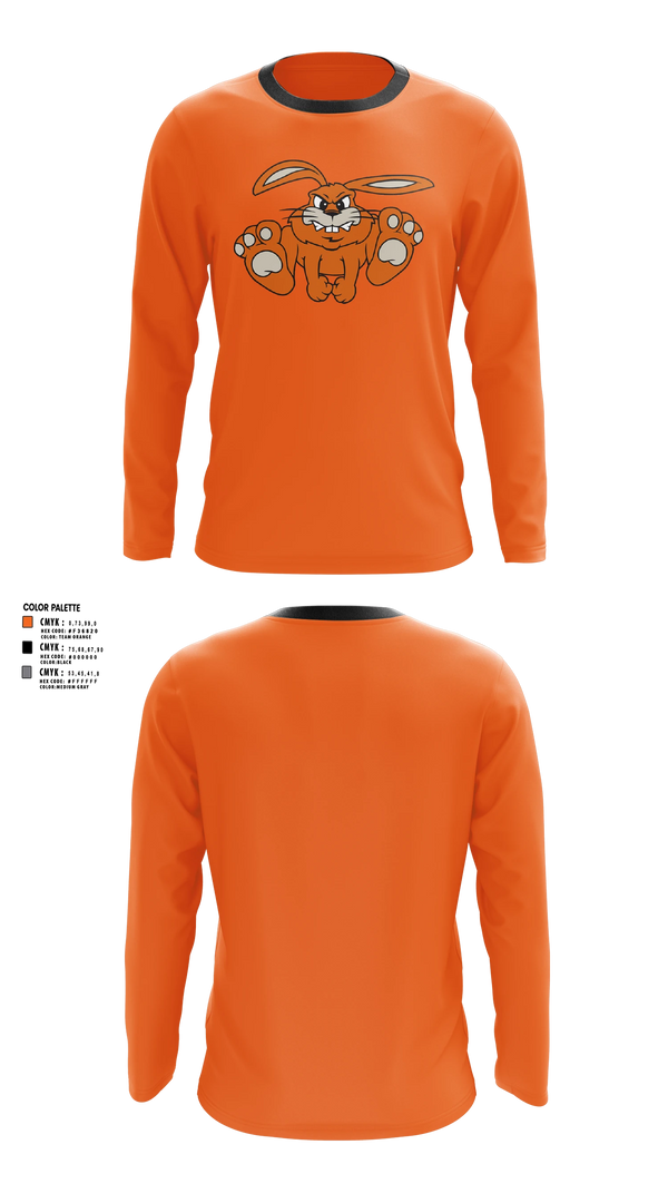 Long Sleeve Performance Shirt, Fisher Bunnies, Cross Country, Teamtime, Team time, sublimation, custom sports apparel, team uniforms, spirit wear, spiritwear, sports uniforms, custom shirts, team store, custom team store, fundraiser sports, apparel fundraiser