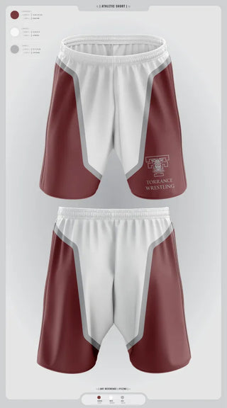 Athletic Shorts With Pockets, Torrance Wrestling, Wrestling, Teamtime, Team time, sublimation, custom sports apparel, team uniforms, spirit wear, spiritwear, sports uniforms, custom shirts, team store, custom team store, fundraiser sports, apparel fundraiser