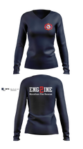 Marathon Fire Rescue Women's Long Sleeve V-neck Shirt - 18