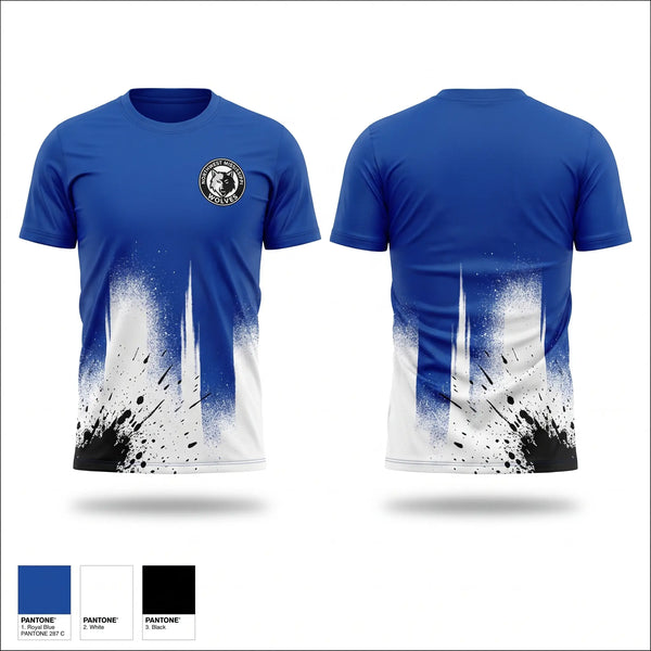 Soft Poly Tee Cotton Like Feel, Northwest Mississippi Wolves, Men's Basketball, Teamtime, Team time, sublimation, custom sports apparel, team uniforms, spirit wear, spiritwear, sports uniforms, custom shirts, team store, custom team store, fundraiser sports, apparel fundraiser