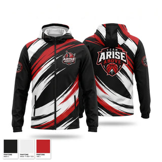 Windbreaker, Arise Above, Men's Basketball, Teamtime, Team time, sublimation, custom sports apparel, team uniforms, spirit wear, spiritwear, sports uniforms, custom shirts, team store, custom team store, fundraiser sports, apparel fundraiser