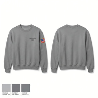 Crew Neck Sweatshirt, Wellington EMS, EMS/EMT, Teamtime, Team time, sublimation, custom sports apparel, team uniforms, spirit wear, spiritwear, sports uniforms, custom shirts, team store, custom team store, fundraiser sports, apparel fundraiser