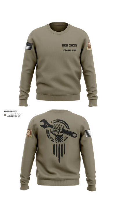 1/204th ADA 3113365 Crew Neck Sweatshirt - 24