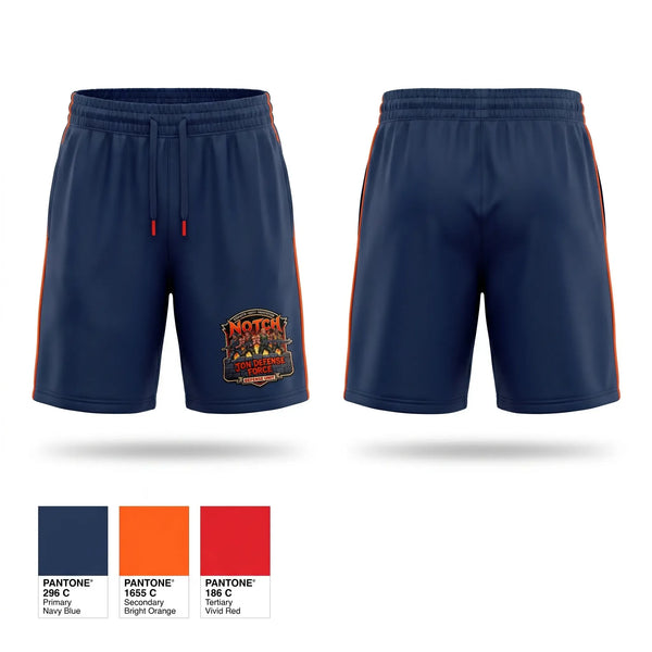 Athletic Shorts With Pockets, JDF, Navy, Teamtime, Team time, sublimation, custom sports apparel, team uniforms, spirit wear, spiritwear, sports uniforms, custom shirts, team store, custom team store, fundraiser sports, apparel fundraiser