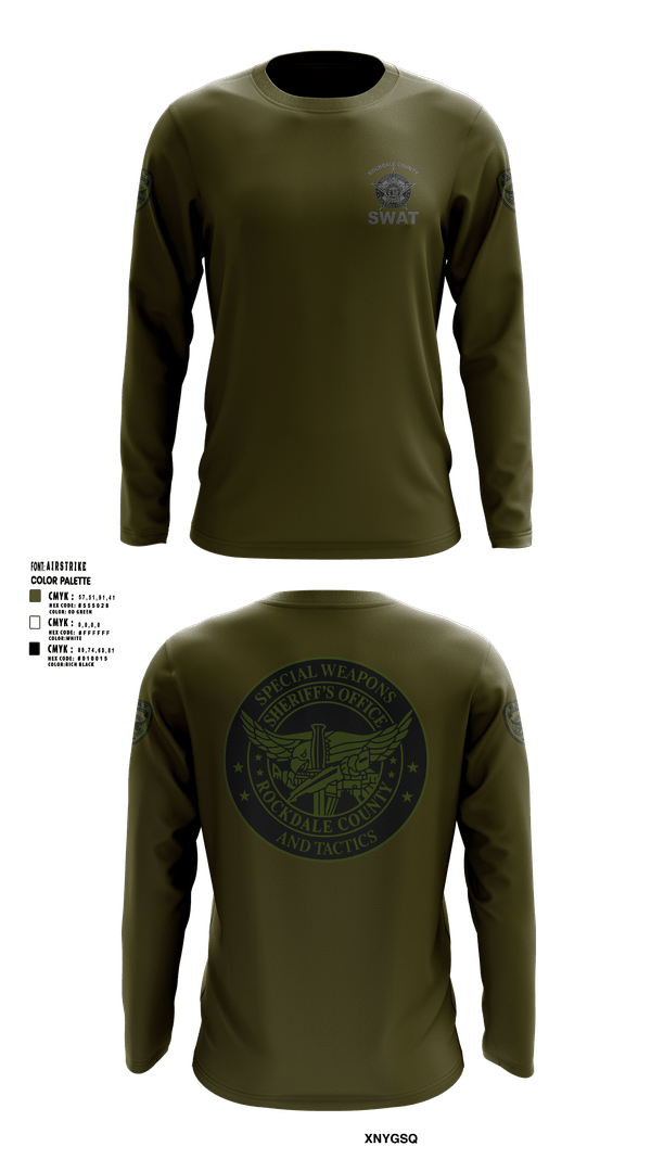 Long Sleeve Performance Shirt, Rockdale SWAT, Police, Teamtime, Team time, sublimation, custom sports apparel, team uniforms, spirit wear, spiritwear, sports uniforms, custom shirts, team store, custom team store, fundraiser sports, apparel fundraiser