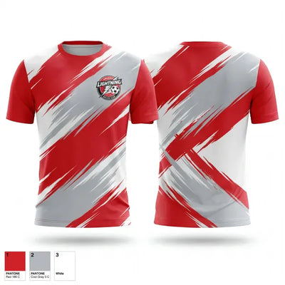 Amherst Lightning 96492071 Short Sleeve Performance Shirt - 1