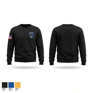 Crew Neck Sweatshirt, Lower Elwha Police Department, Police, Teamtime, Team time, sublimation, custom sports apparel, team uniforms, spirit wear, spiritwear, sports uniforms, custom shirts, team store, custom team store, fundraiser sports, apparel fundraiser