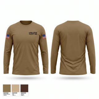 Long Sleeve Performance Shirt, 129 FSS, Air Force, Teamtime, Team time, sublimation, custom sports apparel, team uniforms, spirit wear, spiritwear, sports uniforms, custom shirts, team store, custom team store, fundraiser sports, apparel fundraiser