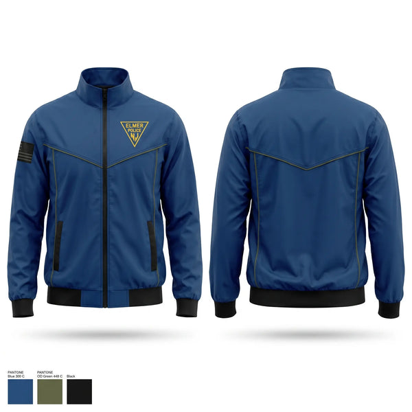 Windbreaker, Elmer Borough Police Department, Police, Teamtime, Team time, sublimation, custom sports apparel, team uniforms, spirit wear, spiritwear, sports uniforms, custom shirts, team store, custom team store, fundraiser sports, apparel fundraiser