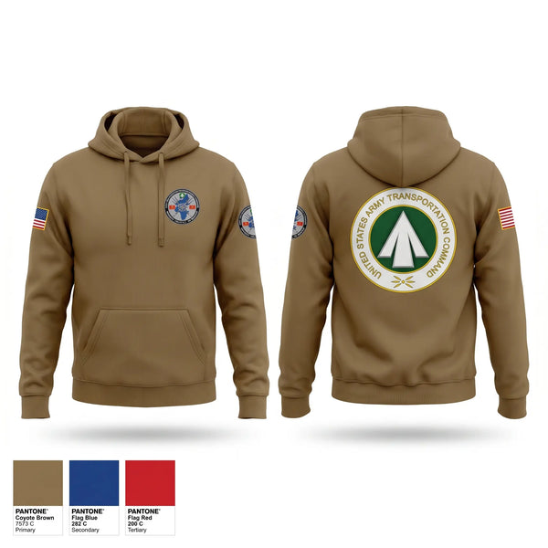 Hoodie, 598th Transportation Brigade, Army, Teamtime, Team time, sublimation, custom sports apparel, team uniforms, spirit wear, spiritwear, sports uniforms, custom shirts, team store, custom team store, fundraiser sports, apparel fundraiser
