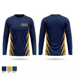 Long Sleeve Performance Shirt, Monmouth County CERT, , Teamtime, Team time, sublimation, custom sports apparel, team uniforms, spirit wear, spiritwear, sports uniforms, custom shirts, team store, custom team store, fundraiser sports, apparel fundraiser