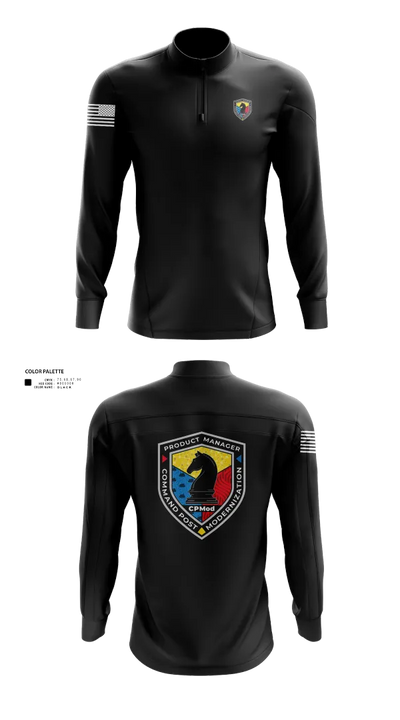 Command Post Modernization 61548186 Quarter Zip Jacket - 23