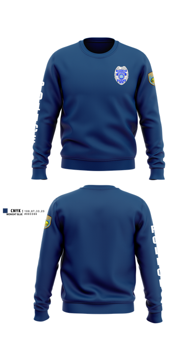 Odessa Police Department 86817075 Crew Neck Sweatshirt - 2