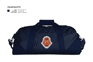 Duffle Bag, Company 12, Fire Department, Teamtime, Team time, sublimation, custom sports apparel, team uniforms, spirit wear, spiritwear, sports uniforms, custom shirts, team store, custom team store, fundraiser sports, apparel fundraiser