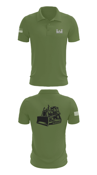 Short Sleeve Performance Polo, A co 229th Heavy, , Teamtime, Team time, sublimation, custom sports apparel, team uniforms, spirit wear, spiritwear, sports uniforms, custom shirts, team store, custom team store, fundraiser sports, apparel fundraiser