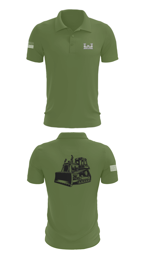 Short Sleeve Performance Polo, A co 229th Heavy, , Teamtime, Team time, sublimation, custom sports apparel, team uniforms, spirit wear, spiritwear, sports uniforms, custom shirts, team store, custom team store, fundraiser sports, apparel fundraiser