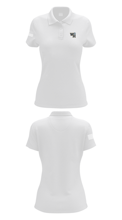 Blue devils volleyball 65846214 Women's Short Sleeve Performance Polo  - 17