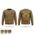 A Battery 1-108th Field Artillery Crew Neck Sweatshirt - 1