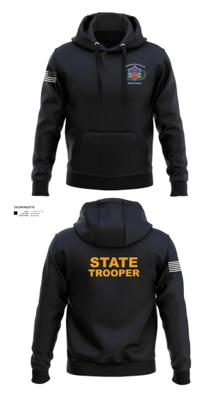 Hoodie, Arkansas State Police Bomb Squad, , Teamtime, Team time, sublimation, custom sports apparel, team uniforms, spirit wear, spiritwear, sports uniforms, custom shirts, team store, custom team store, fundraiser sports, apparel fundraiser