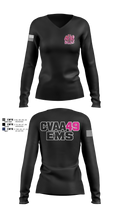 Coudersport Ems Women's Long Sleeve V-neck Shirt - 11