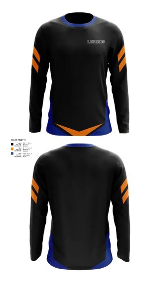 Long Sleeve Performance Shirt, Legends, Softball, Teamtime, Team time, sublimation, custom sports apparel, team uniforms, spirit wear, spiritwear, sports uniforms, custom shirts, team store, custom team store, fundraiser sports, apparel fundraiser