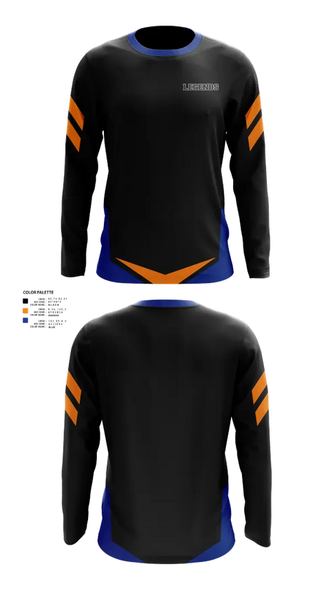 Long Sleeve Performance Shirt, Legends, Softball, Teamtime, Team time, sublimation, custom sports apparel, team uniforms, spirit wear, spiritwear, sports uniforms, custom shirts, team store, custom team store, fundraiser sports, apparel fundraiser