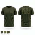 Highfill Police Department Old School Cotton Feel Shirt - 1
