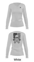 BRAVO 237th BSB 23646028 Women's Long Sleeve V-neck Shirt - 11