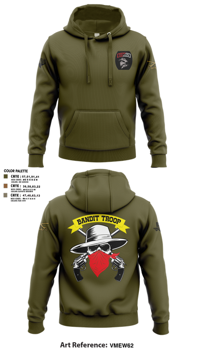6-9 bandit troop 89460450 Hoodie - 1